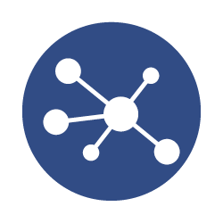 Simple network icon