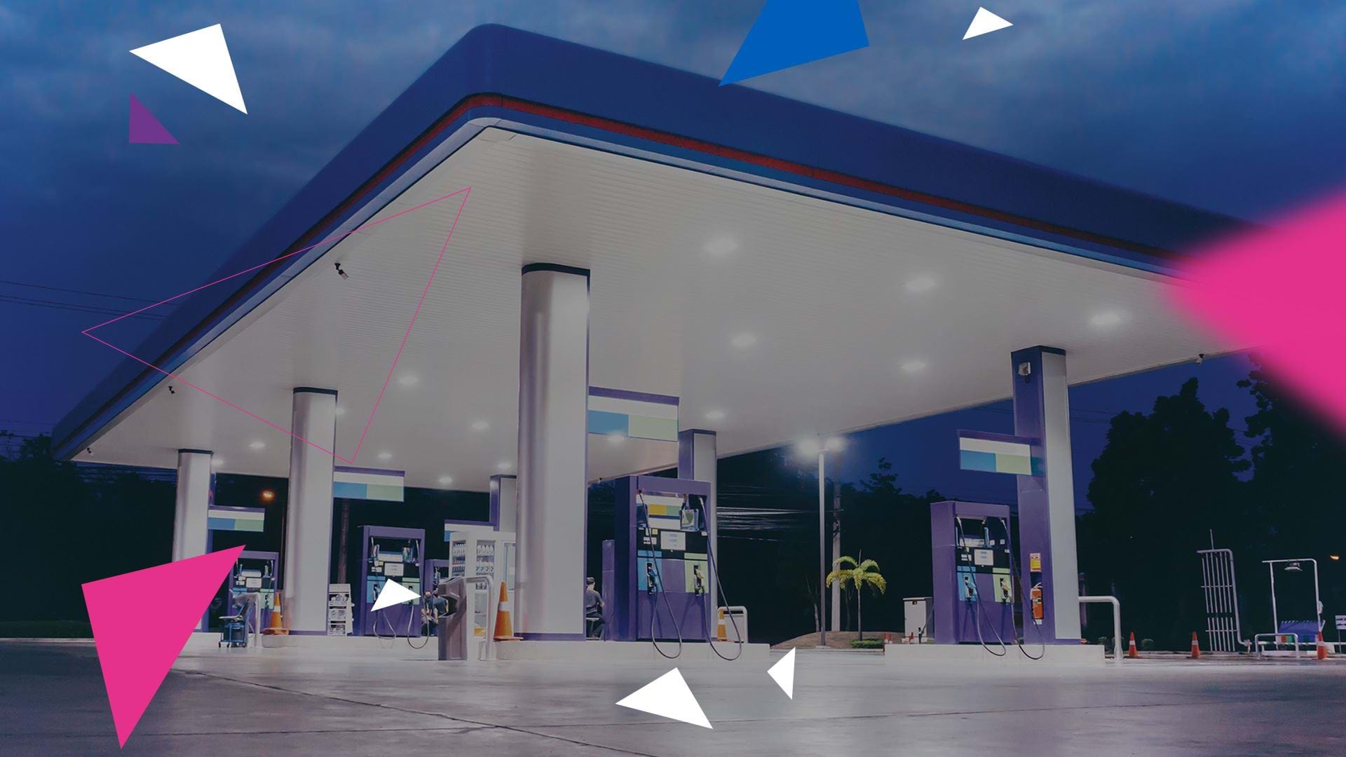 LED technology reduces petrol forecourt costs by 90%